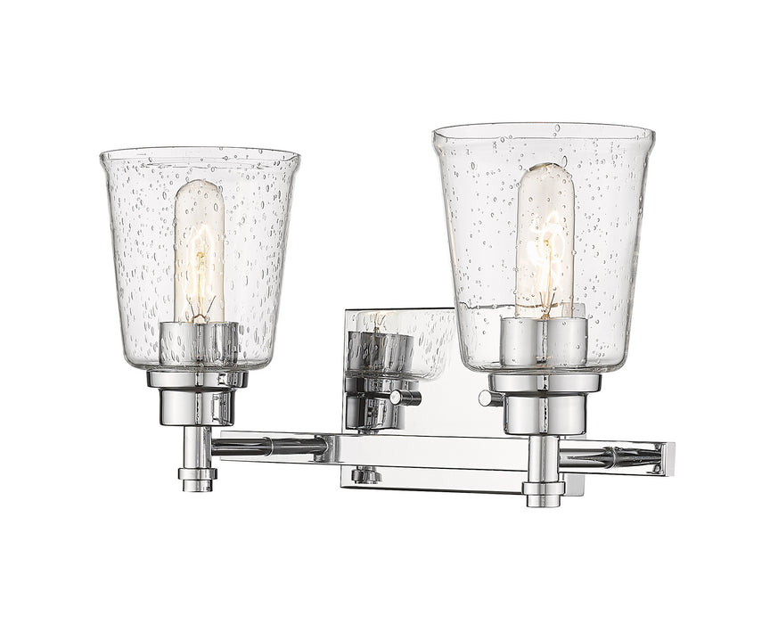 Z-Lite 464-2V-CH Two Light Vanity, Chrome