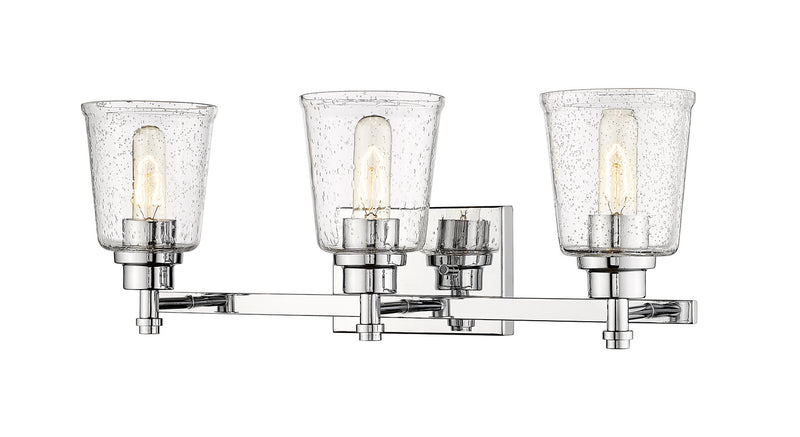 Z-Lite 464-3V-CH Three Light Vanity, Chrome