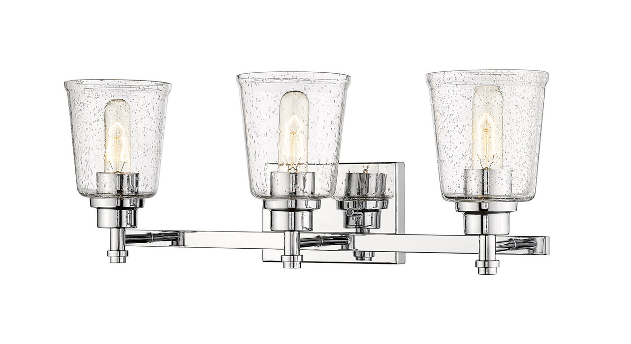 Z-Lite 464-3V-CH Three Light Vanity, Chrome