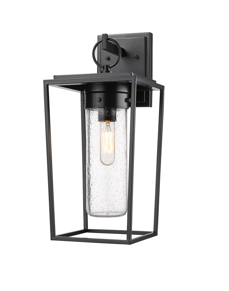 Z-Lite 594M-BK One Light Outdoor Wall Light, Black