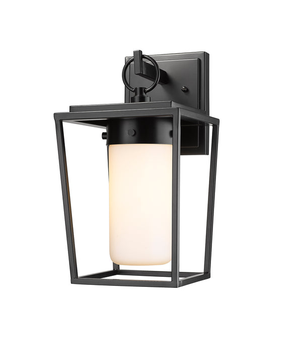 Z-Lite 595S-BK One Light Outdoor Wall Light, Black