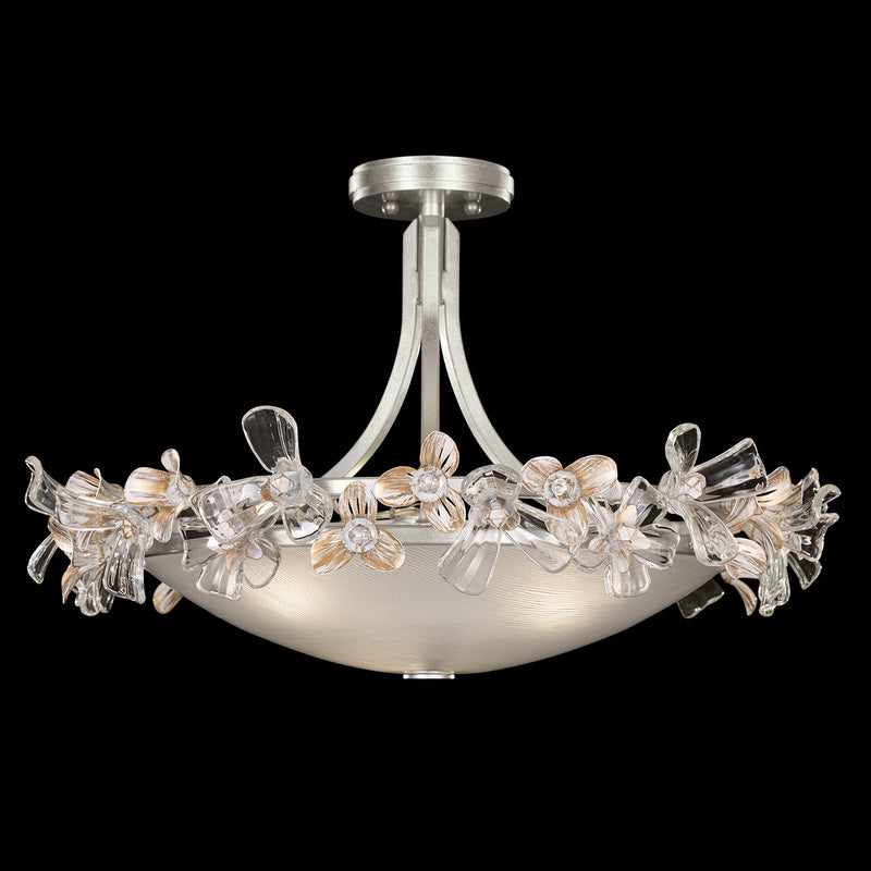 Fine Art 915540-1ST LED Flush Mount, Silver