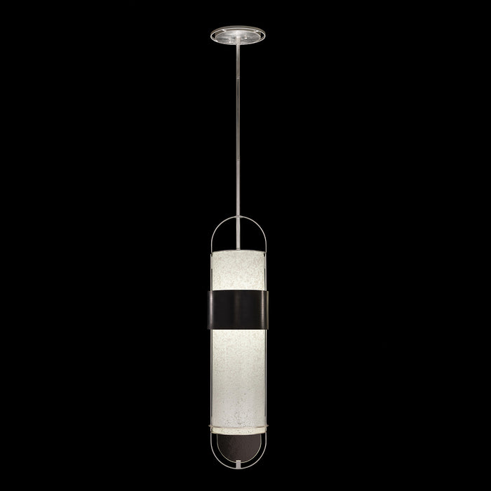 Fine Art 924840-12ST LED Pendant, Black/Silver