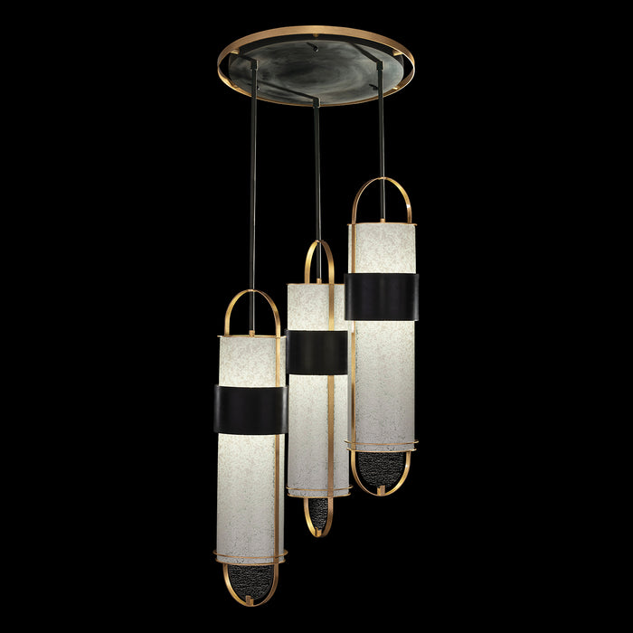 Fine Art 925340-22ST LED Pendant, Black/Gold