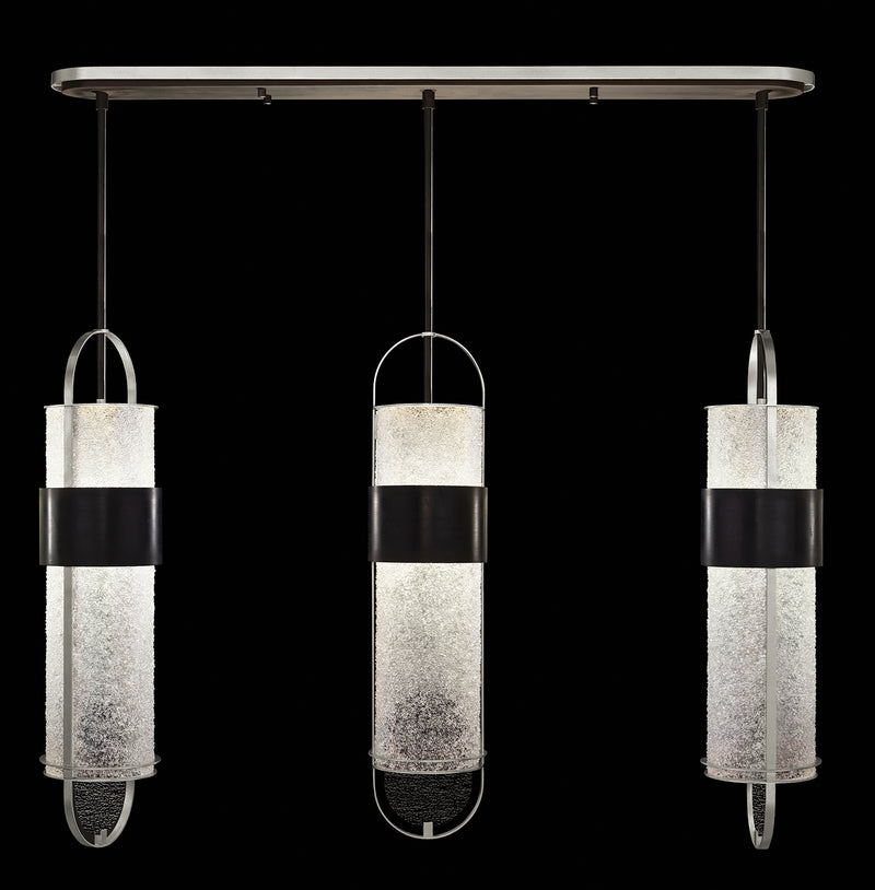 Fine Art 926140-11ST LED Pendant, Black/Silver