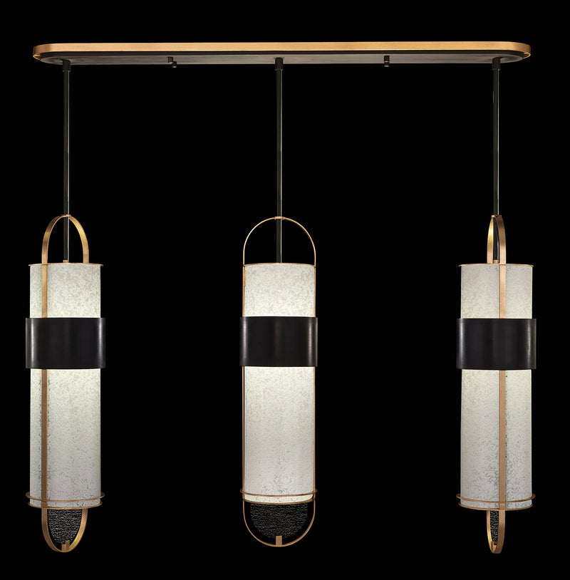 Fine Art 926140-22ST LED Pendant, Black/Gold
