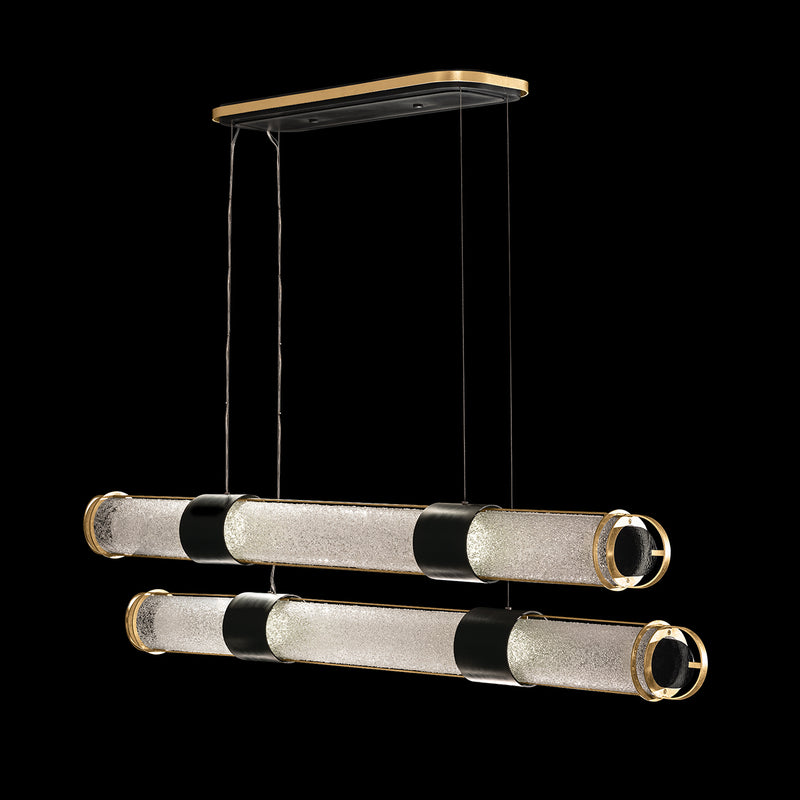 Fine Art 926240-21ST LED Pendant, Black/Gold