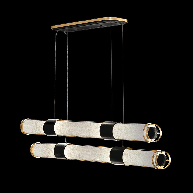 Fine Art 926240-22ST LED Pendant, Black/Gold