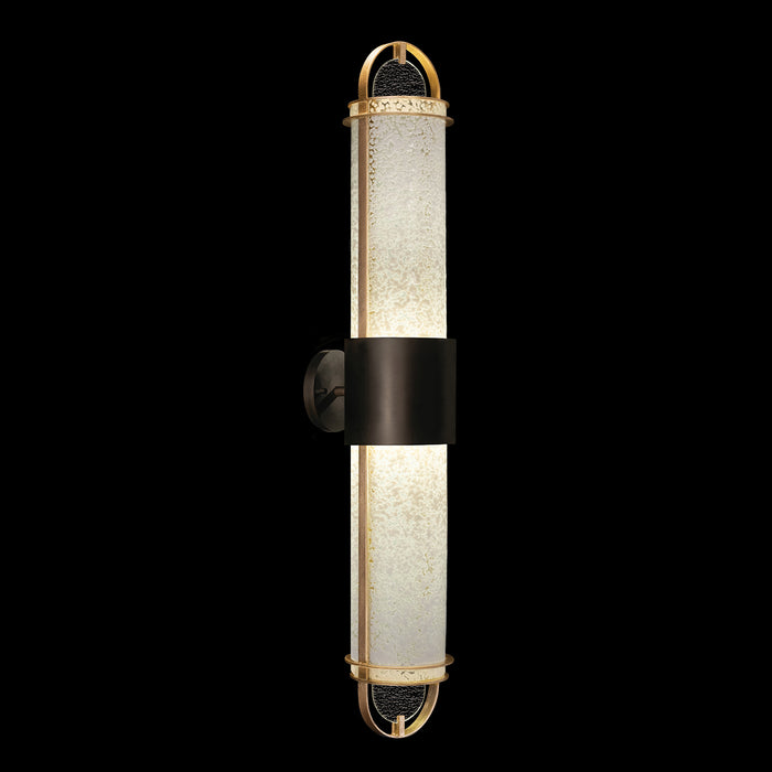Fine Art 926450-22ST LED Wall Sconce, Black/Gold