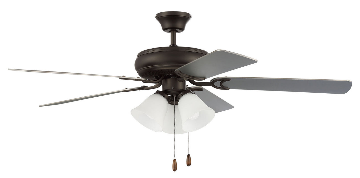 Craftmade DCF52ESP5C3W 52"Ceiling Fan, Espresso