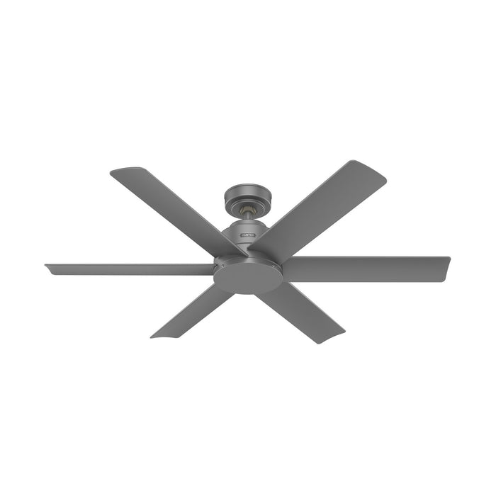 Hunter 51179 52" Ceiling Fan, Matte Silver