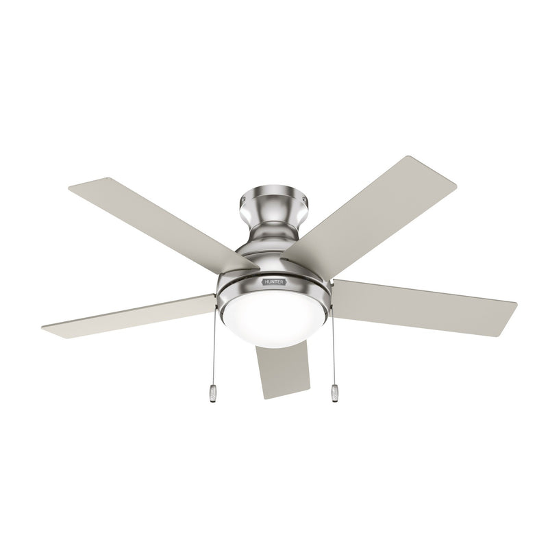 Hunter 51449 44" Ceiling Fan, Brushed Nickel
