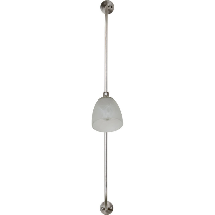 Renwil WS056 One Light Wall Sconce, Satin Nickel