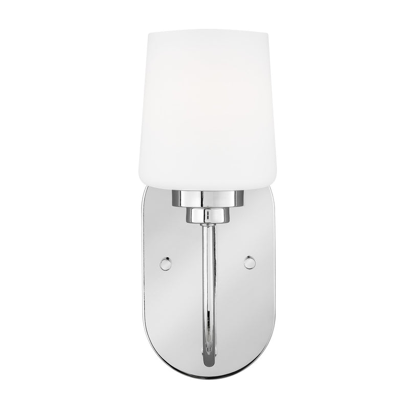 Generation Lighting 4102801-05 One Light Wall / Bath Sconce, Chrome