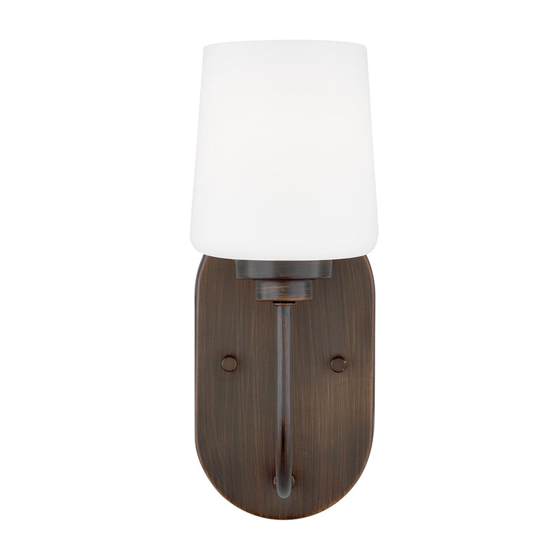 Generation Lighting 4102801-710 One Light Wall / Bath Sconce, Bronze