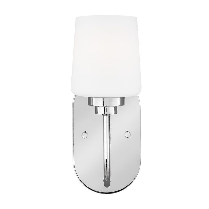 Generation Lighting 4102801EN3-05 One Light Wall / Bath Sconce, Chrome