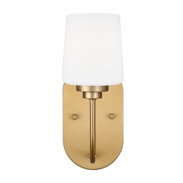 Generation Lighting 4102801EN3-848 One Light Wall / Bath Sconce, Satin Brass