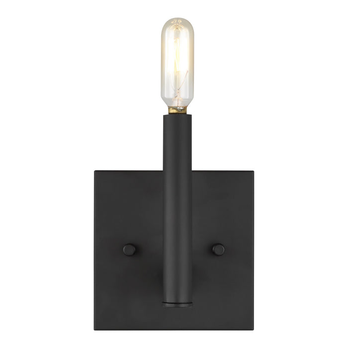 Visual Comfort Studio 4124301-112 One Light Wall / Bath Sconce, Midnight Black