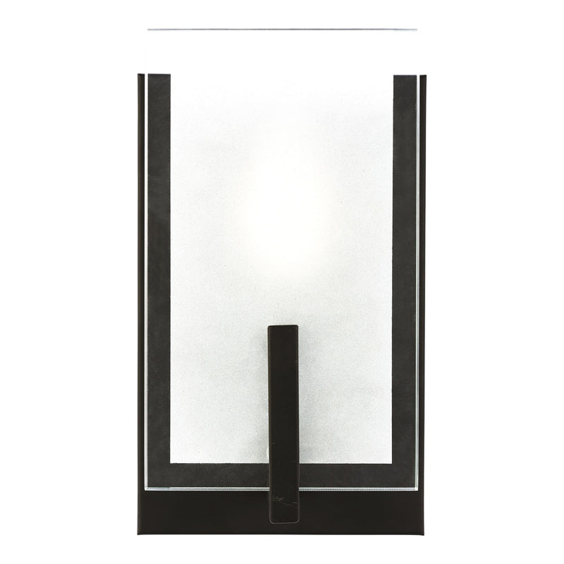 Visual Comfort Studio 4130801EN-112 One Light Wall / Bath Sconce, Midnight Black