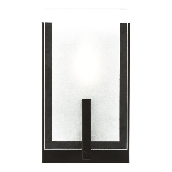 Visual Comfort Studio 4130801EN-112 One Light Wall / Bath Sconce, Midnight Black