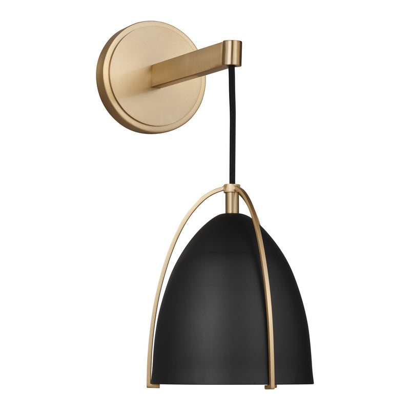 Visual Comfort Studio 4151701-848 One Light Wall / Bath Sconce, Satin Brass