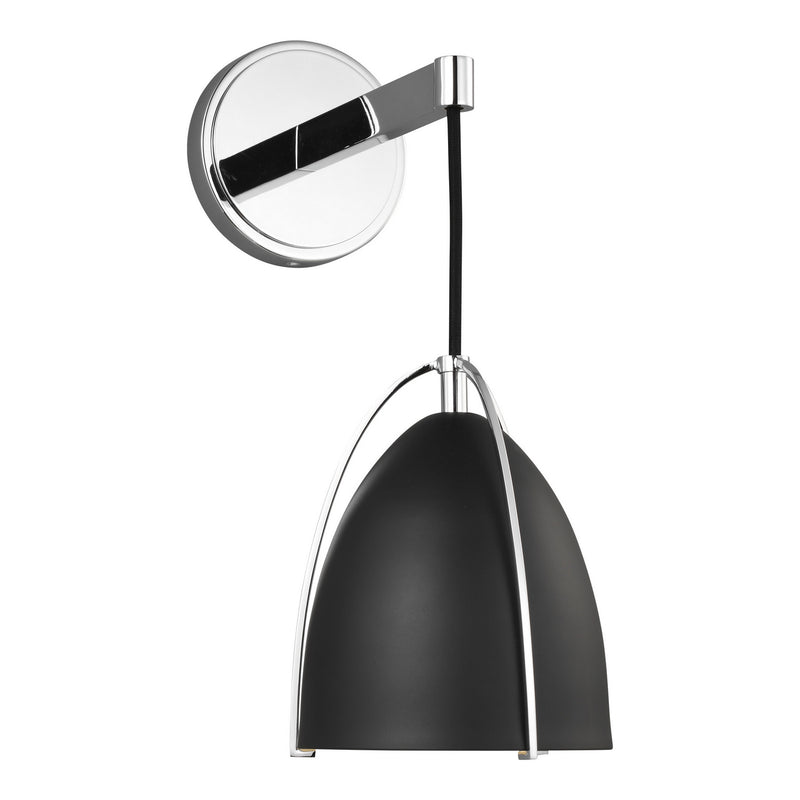 Visual Comfort Studio 4151701EN3-05 One Light Wall / Bath Sconce, Chrome