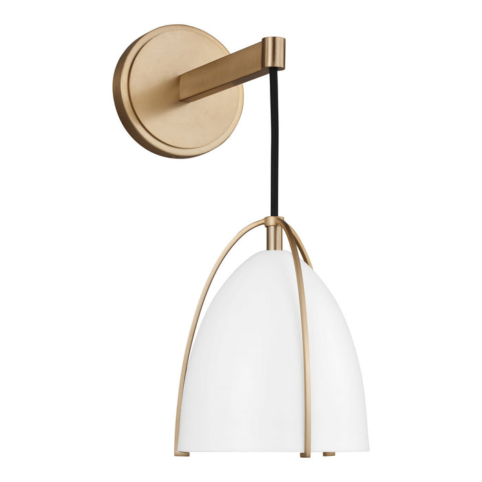 Visual Comfort Studio 4151801-848 One Light Wall / Bath Sconce, Satin Brass