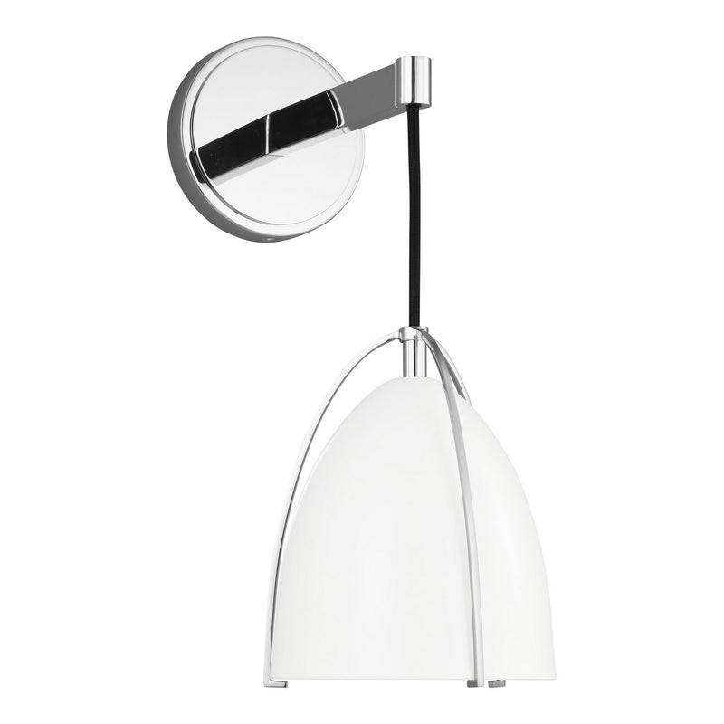 Visual Comfort Studio 4151801EN3-05 One Light Wall / Bath Sconce, Chrome