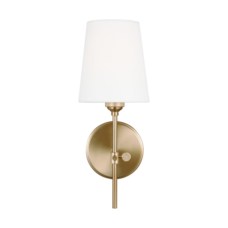 Visual Comfort Studio 4187201-848 One Light Wall / Bath Sconce, Satin Brass