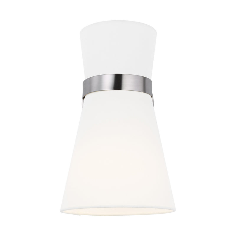 Visual Comfort Studio 4190501EN3-962 One Light Wall / Bath Sconce, Brushed Nickel