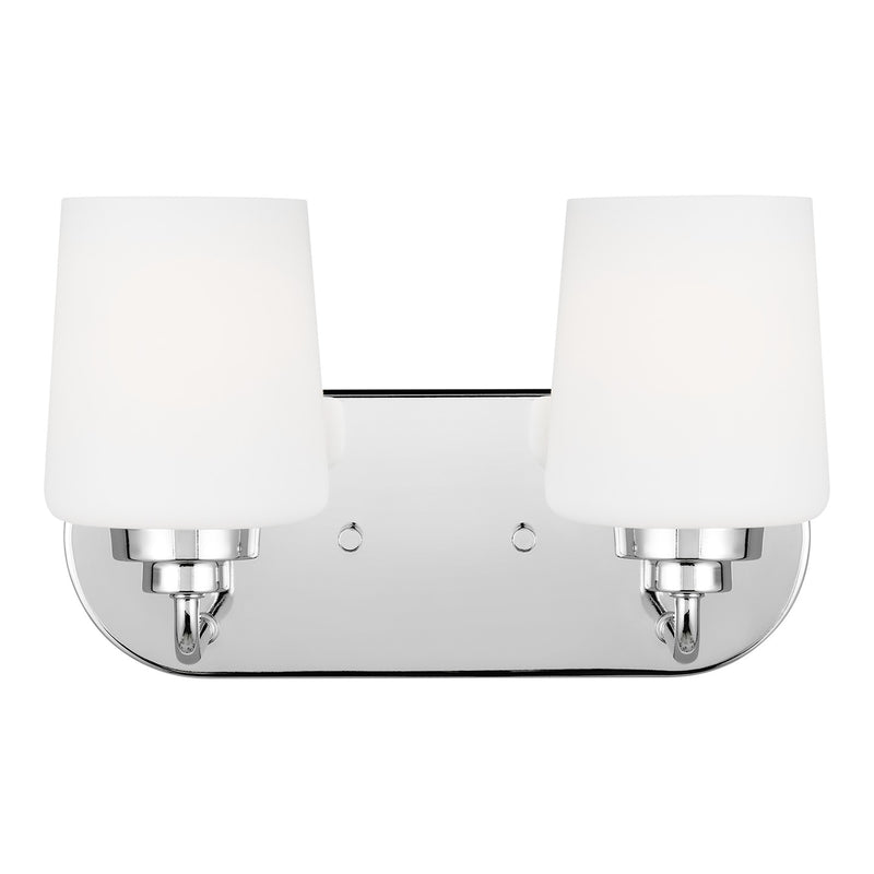 Generation Lighting 4402802-05 Two Light Wall / Bath, Chrome