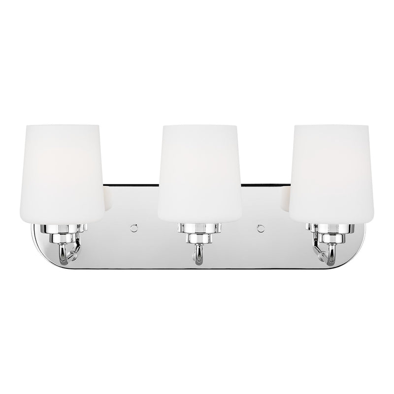 Generation Lighting 4402803EN3-05 Three Light Wall / Bath, Chrome