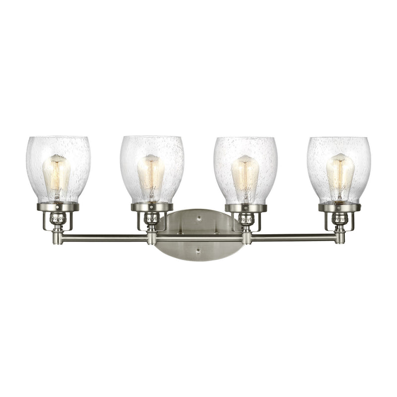 Generation Lighting 4414504EN7-962 Four Light Wall/ Bath, Brushed Nickel