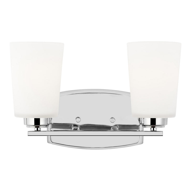 Generation Lighting 4428902EN3-05 Two Light Wall / Bath, Chrome