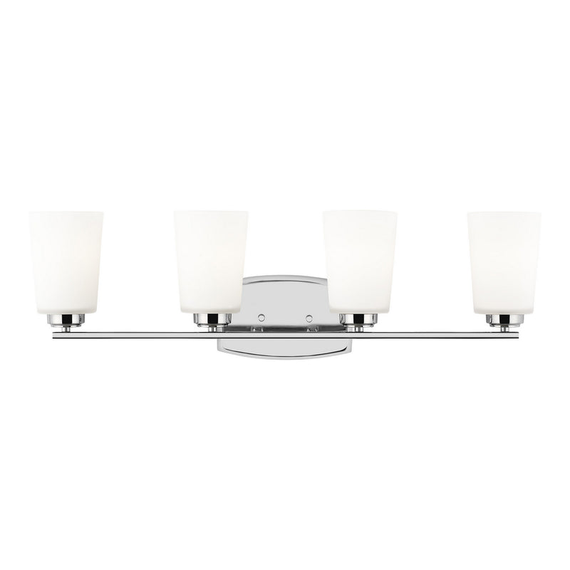 Generation Lighting 4428904-05 Four Light Wall / Bath, Chrome