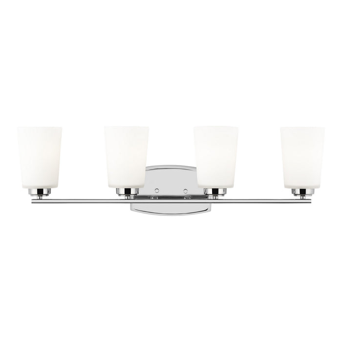 Generation Lighting 4428904EN3-05 Four Light Wall / Bath, Chrome