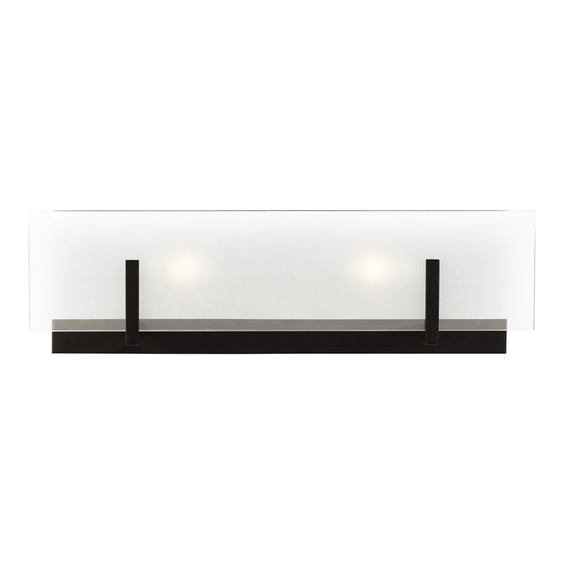 Visual Comfort Studio 4430802-112 Two Light Wall / Bath, Midnight Black
