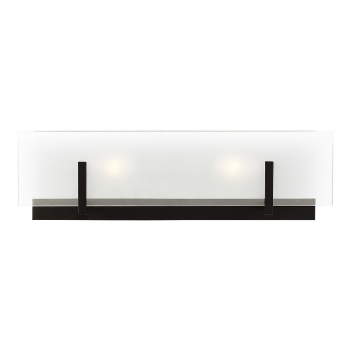 Visual Comfort Studio 4430802-112 Two Light Wall / Bath, Midnight Black