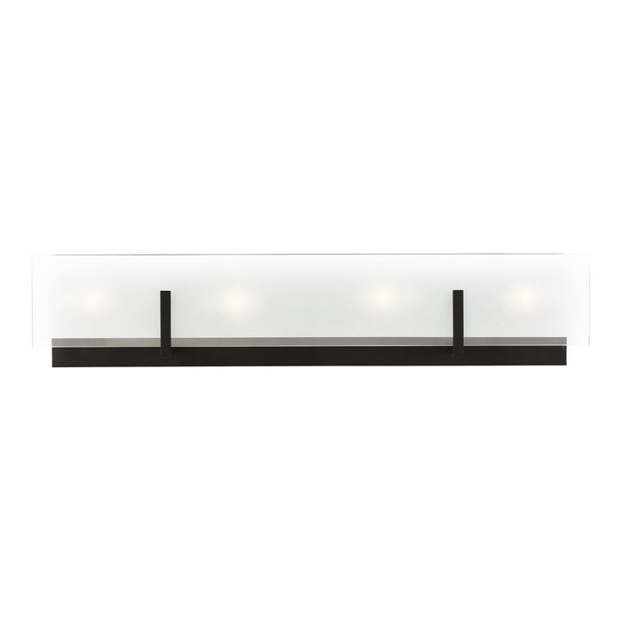 Visual Comfort Studio 4430804-112 Four Light Wall / Bath, Midnight Black