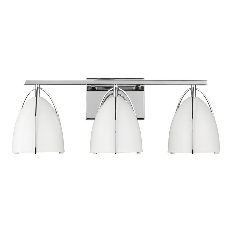 Visual Comfort Studio 4451803EN3-05 Three Light Wall / Bath, Chrome