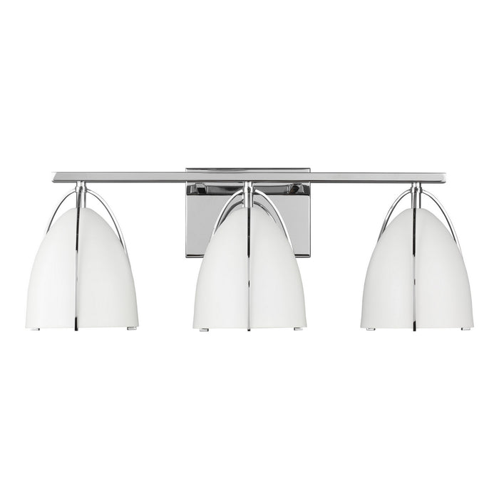 Visual Comfort Studio 4451803EN3-05 Three Light Wall / Bath, Chrome