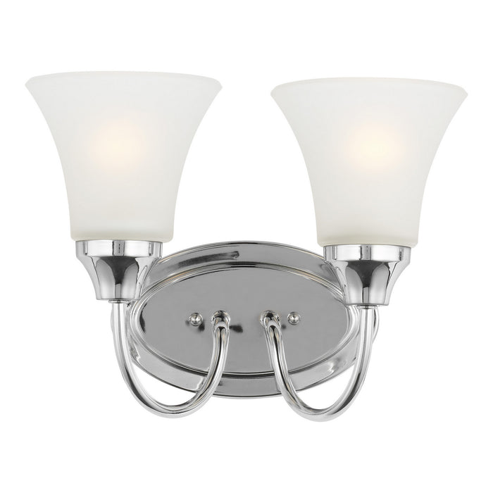 Generation Lighting 44806EN3-05 Two Light Wall / Bath, Chrome