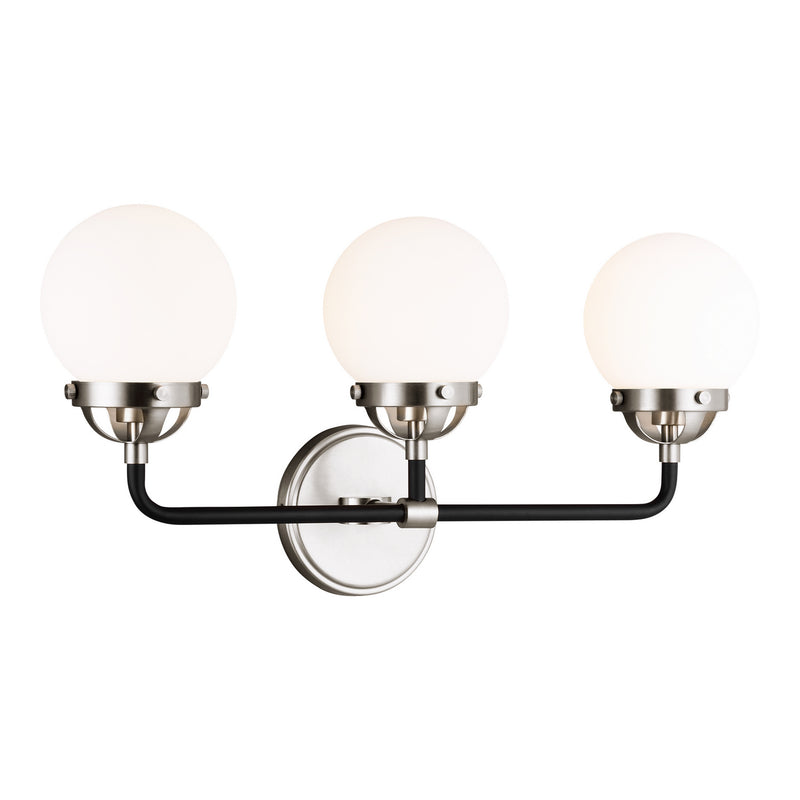 Visual Comfort Studio 4487903EN-962 Three Light Wall / Bath, Brushed Nickel