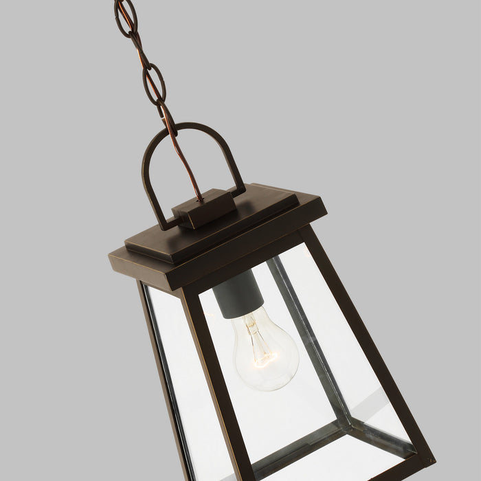 Visual Comfort Studio 6248401-71 One Light Outdoor Pendant, Antique Bronze