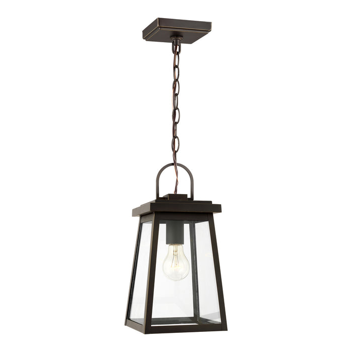 Visual Comfort Studio 6248401-71 One Light Outdoor Pendant, Antique Bronze