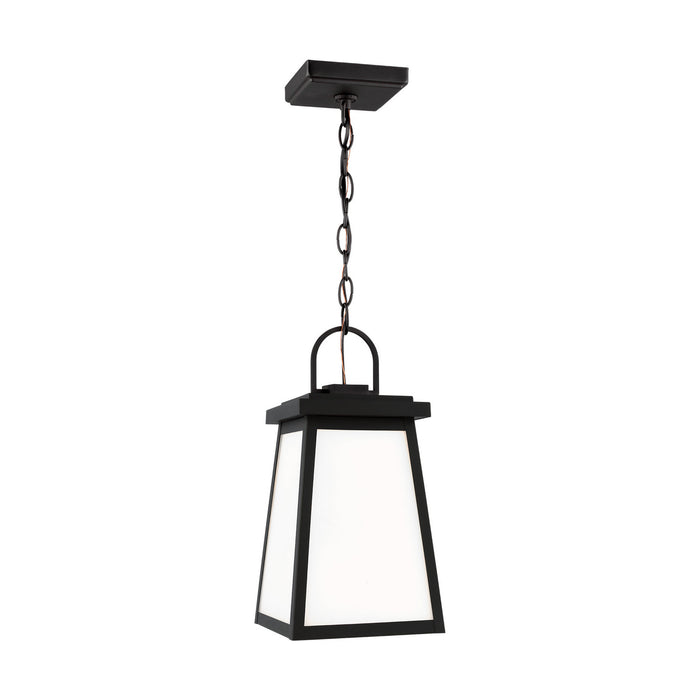 Visual Comfort Studio 6248401EN3-12 One Light Outdoor Pendant, Black