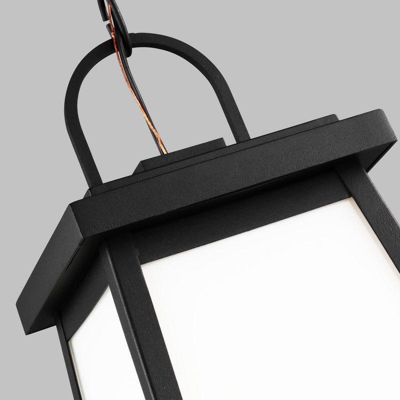 Visual Comfort Studio 6248401EN3-12 One Light Outdoor Pendant, Black