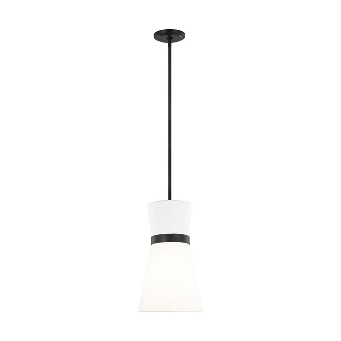 Visual Comfort Studio 6590501-112 One Light Pendant, Midnight Black