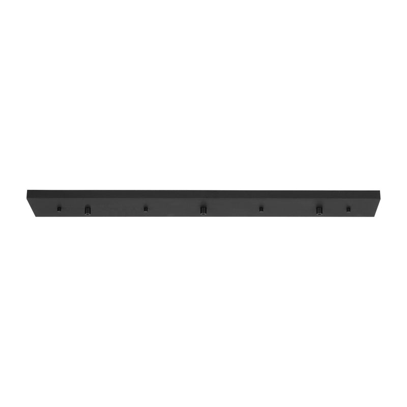 Generation Lighting 7449603-112 Three Light Linear Canopy, Midnight Black