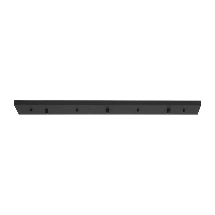 Generation Lighting 7449603-112 Three Light Linear Canopy, Midnight Black